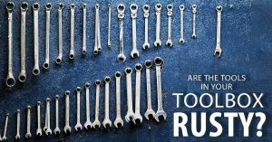 rusty tools