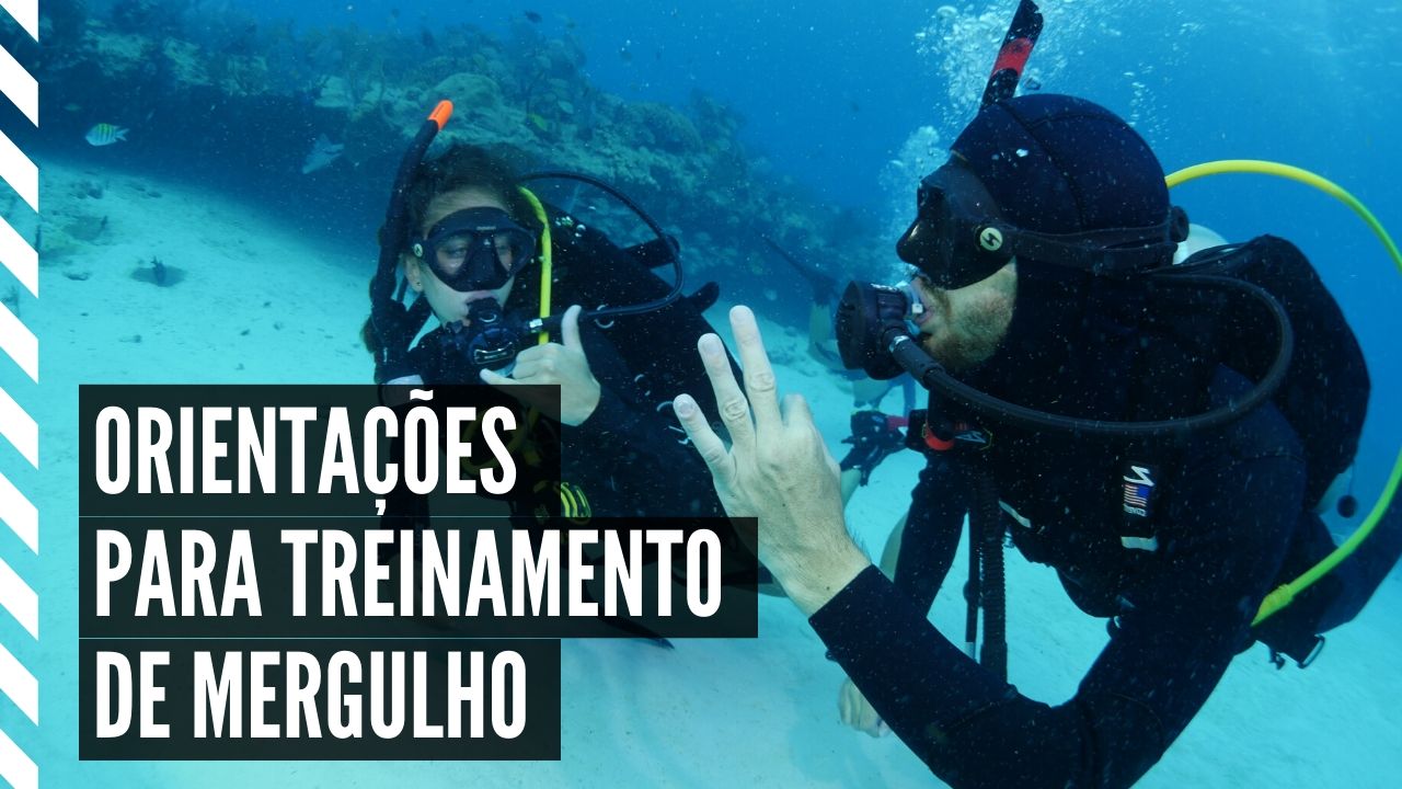 Guidelines Reopening Dive Training Newsletter Banner Portuguese