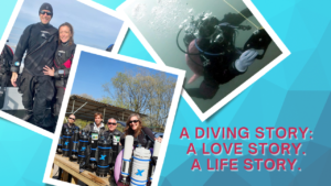 A diving story - a love story - a life story