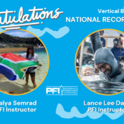 Vertical Blue and Two National Records
