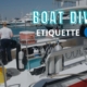 Boat Diving Etiquette
