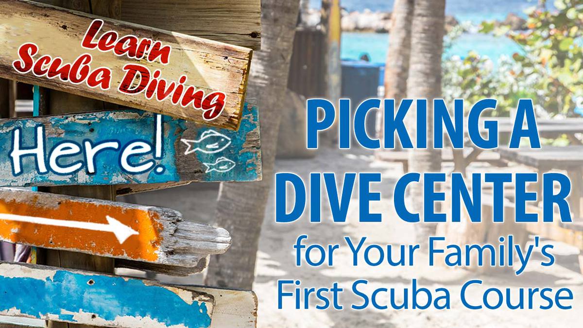 Picking a Dive Center for your Family's First Scuba Course