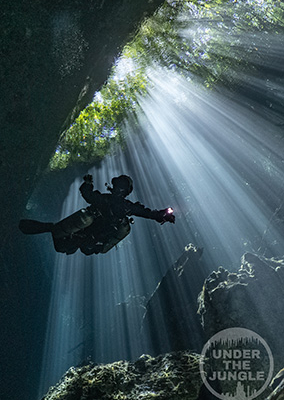 Ponderosa Cave Dive with Diver