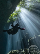 Ponderosa Cave Dive with Diver