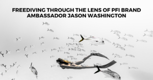 Freediving through the lens of PFI Brand Ambassador Jason Washington