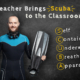 scuba dive in classroom